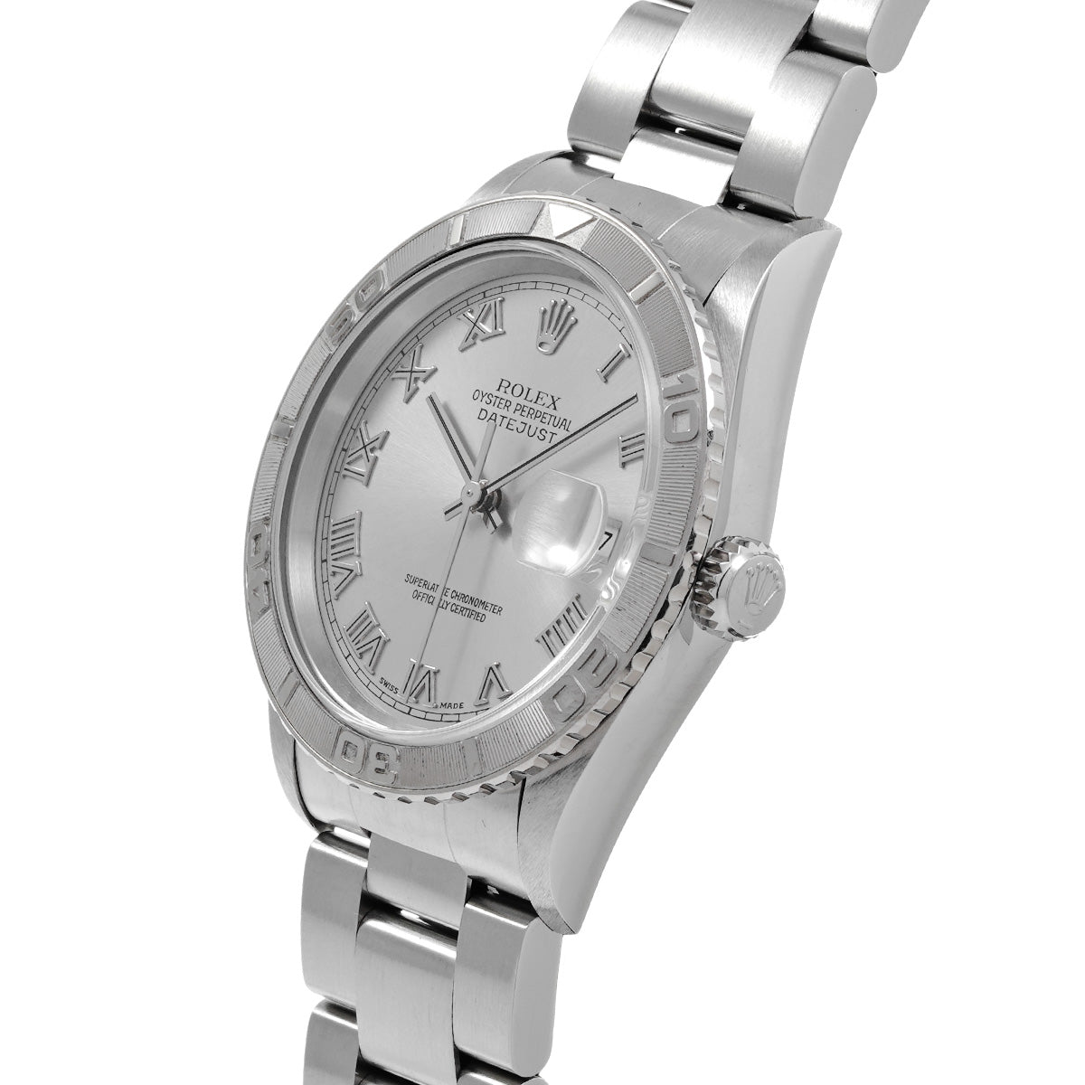 Datejust Thunderbird 16264 Y (made around 2002) Silver ROLEX Men's [Pre-owned].