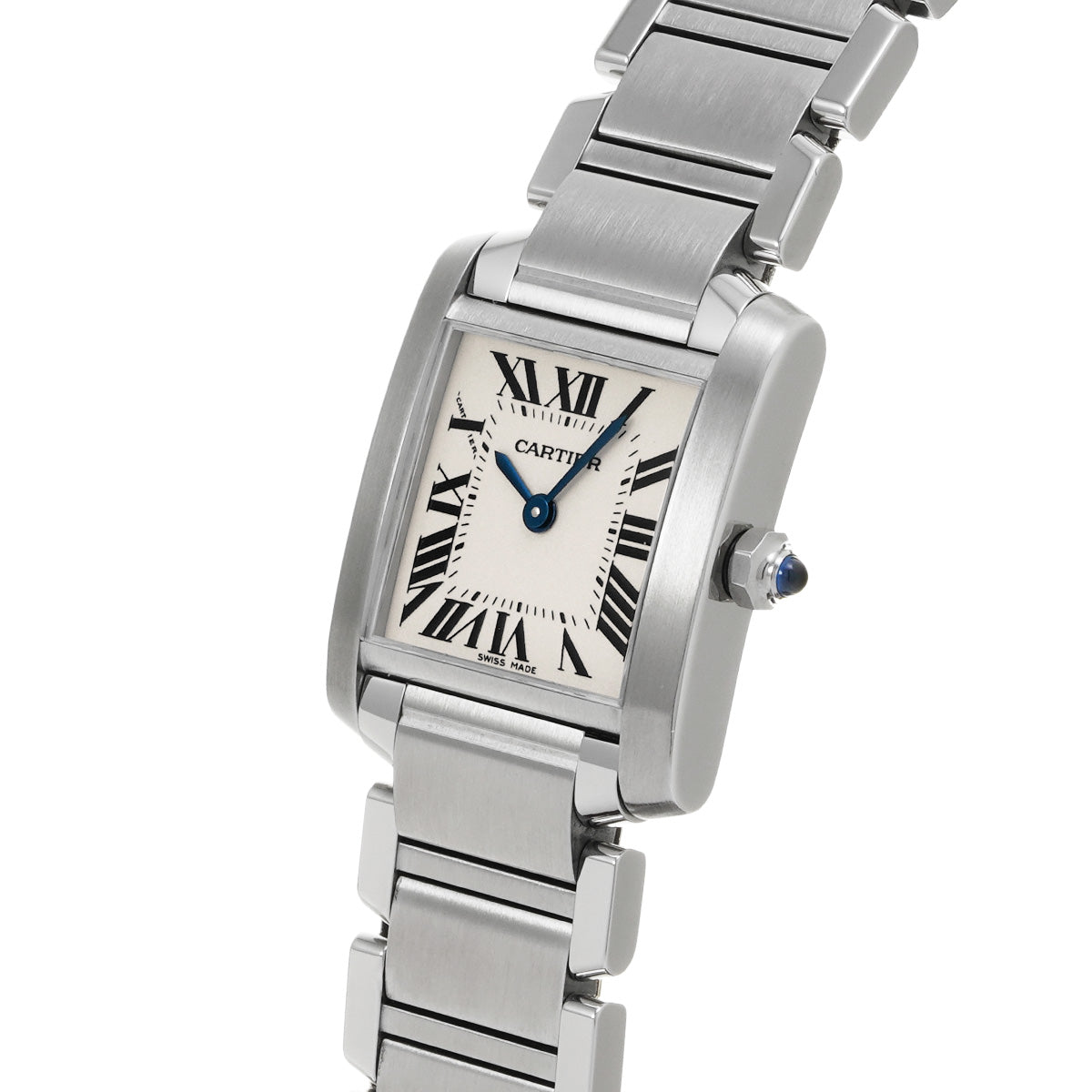 Tank Francaise SM W51008Q3 Silver CARTIER Ladies [Pre-owned]