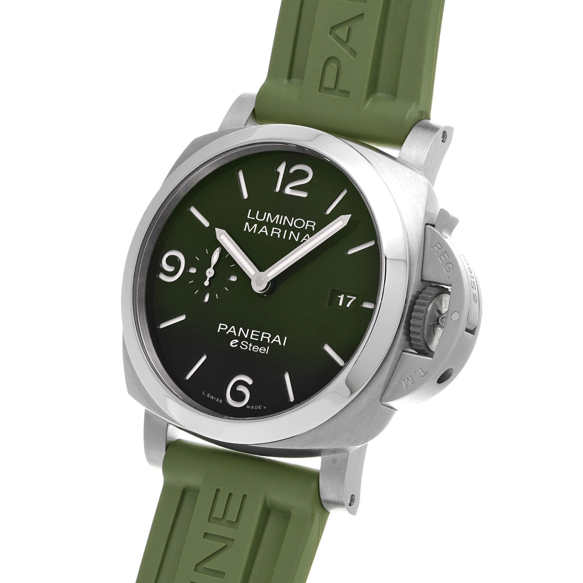 Luminor Marina eSteel Emerald Green PAM01356 Z No. (manufactured in 2023) Green PANERAI Men's [Pre-Owned].