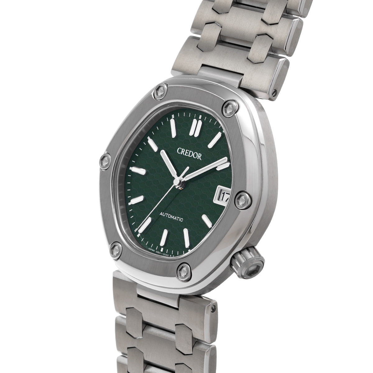 Credor Locomotive GCCR997 Green SEIKO Men's [New].