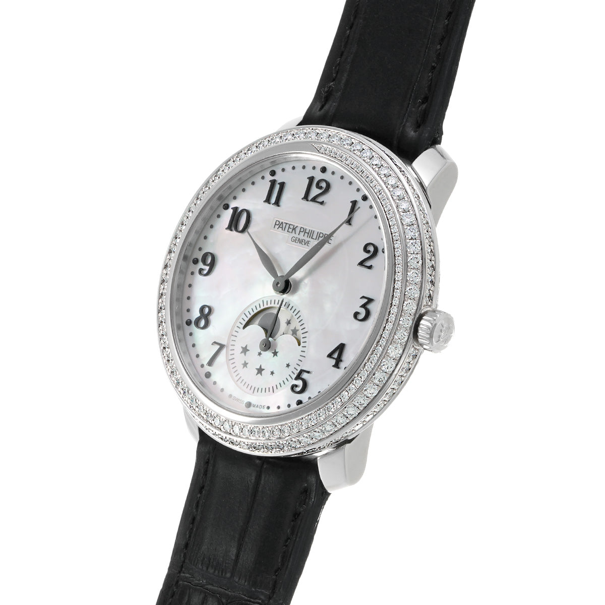 Complication Moonphase 4968G-010 White MOP PATEK PHILIPPE Ladies [Pre-owned]