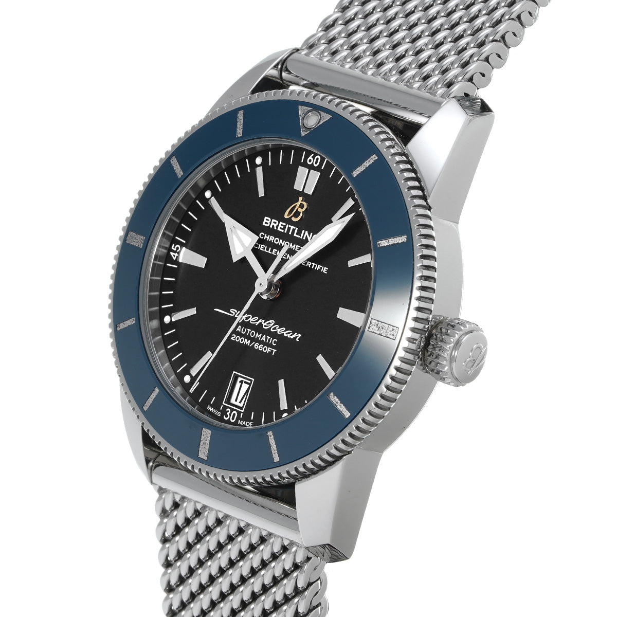 Super Ocean Heritage II 42 AB201016/BF73 Black BREITLING Men's [Pre-Owned].