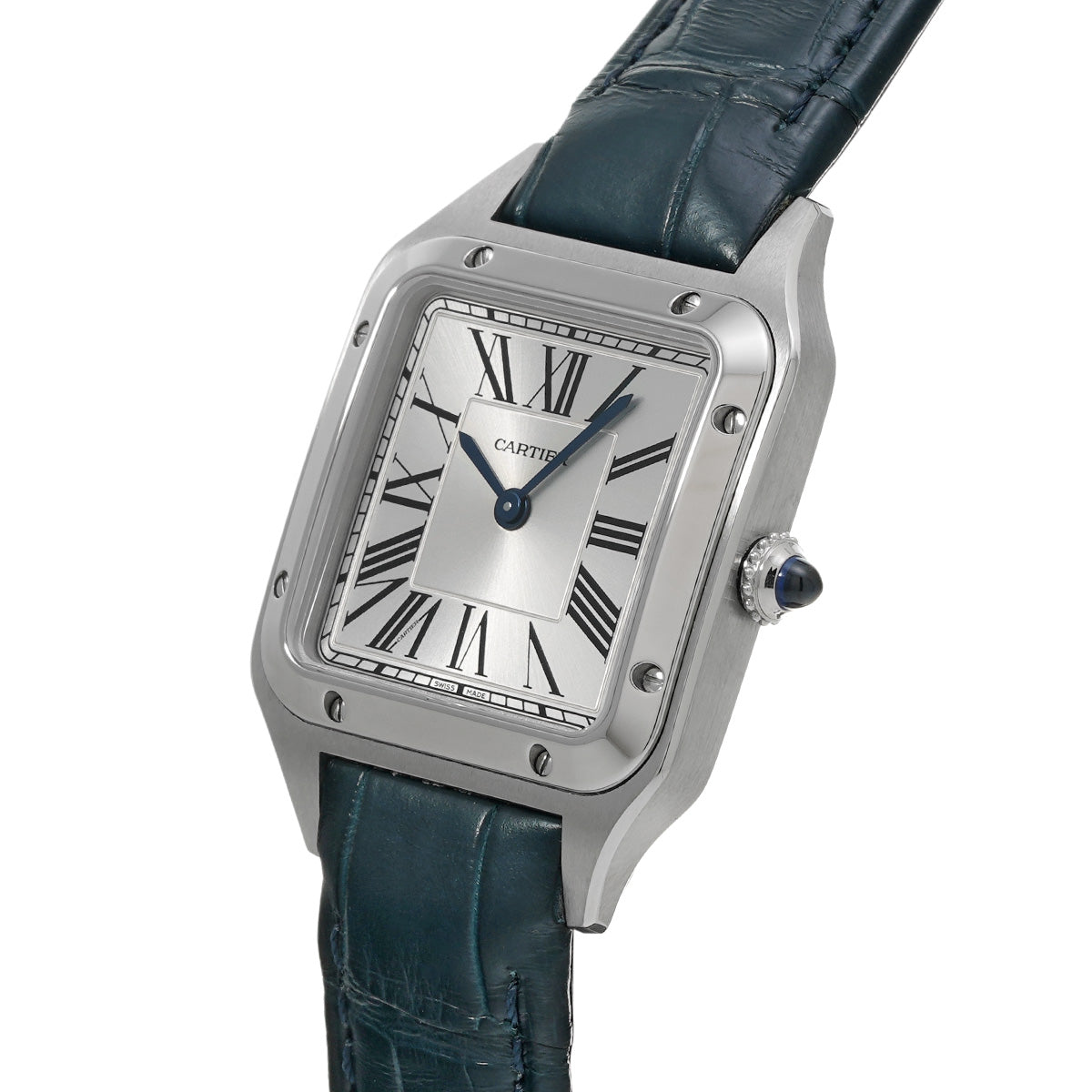 Santos Dumont SM WSSA0023 Silver CARTIER Ladies [Pre-owned]