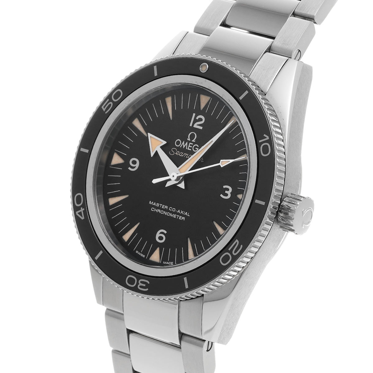 Seamaster 300 Master Co-Axial 233.30.41.21.01.001 Black OMEGA Men's [pre-owned].