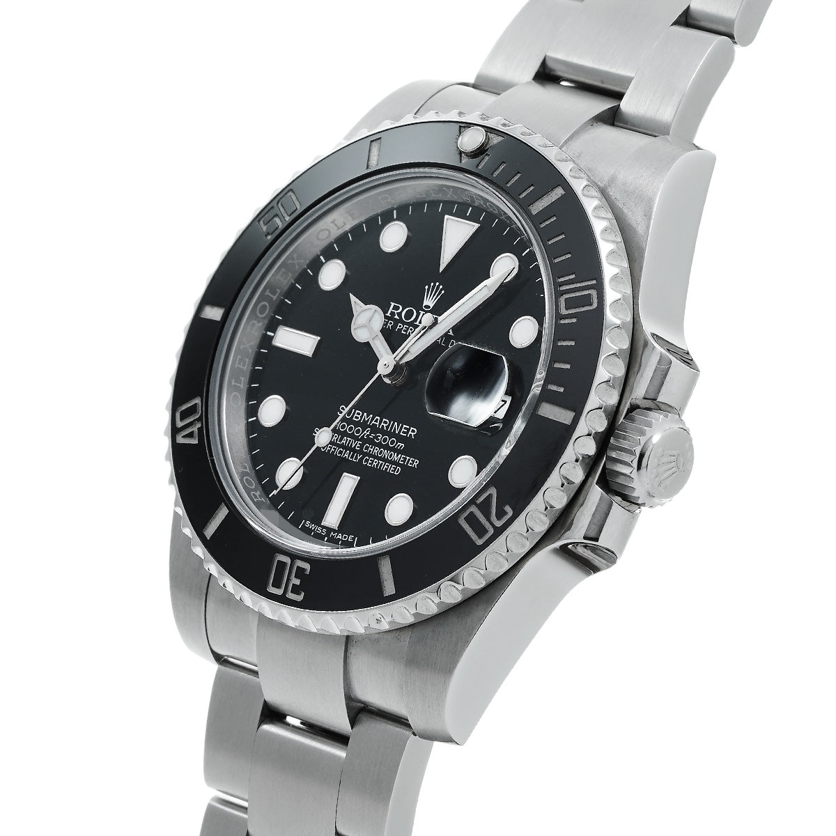 Submariner Date 116610LN Random Serial Black ROLEX Men's [Pre-Owned].