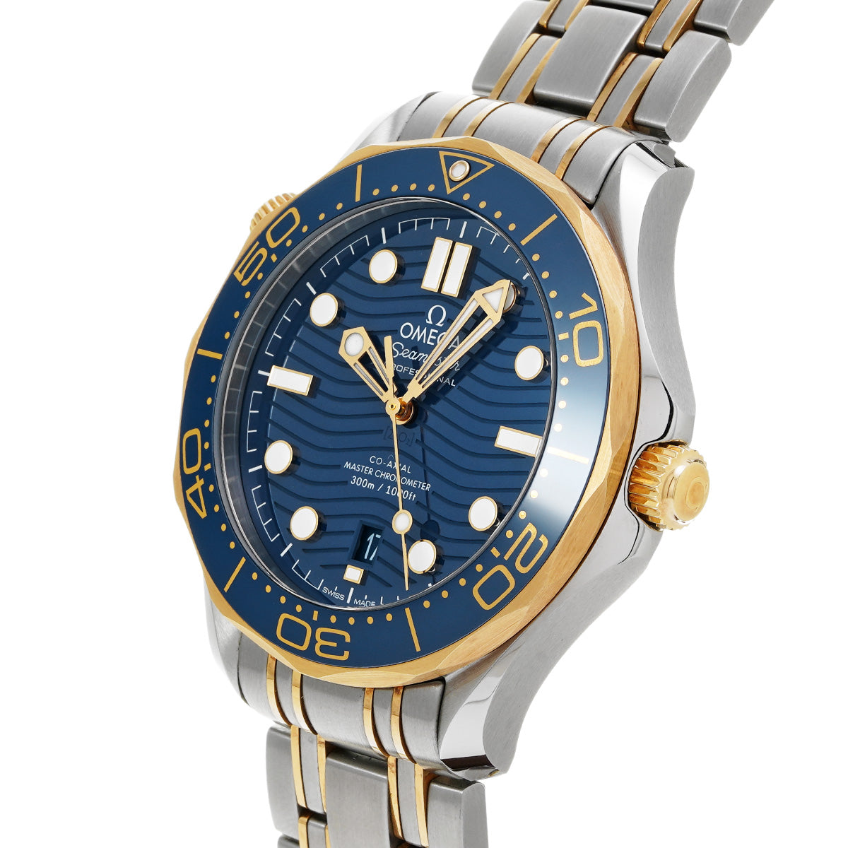 Seamaster Diver 300 Co-Axial Master Chronometer 210.20.42.20.03.001 Blue OMEGA Mens [Pre-Owned].