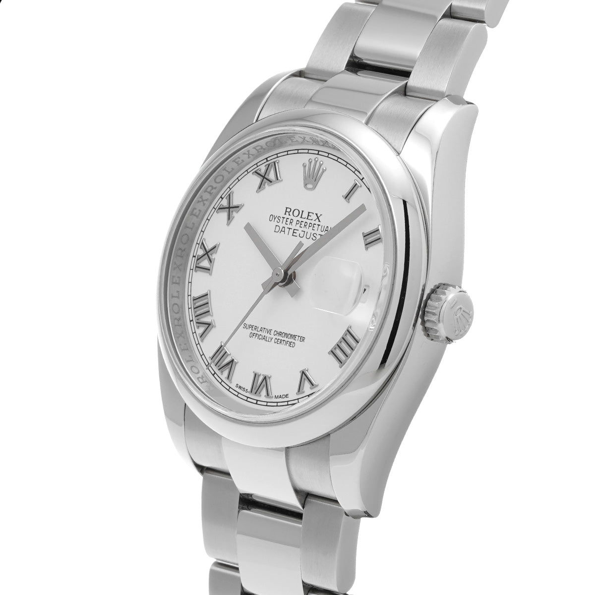 DATE JUST 116200 G (made around 2010) White ROLEX Men's [Pre-Owned].