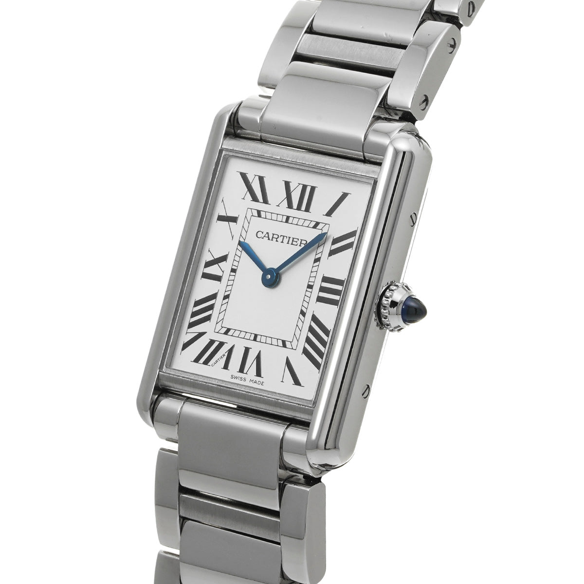 Tank Must LM WSTA0052 Silver CARTIER Men's [Pre-owned]