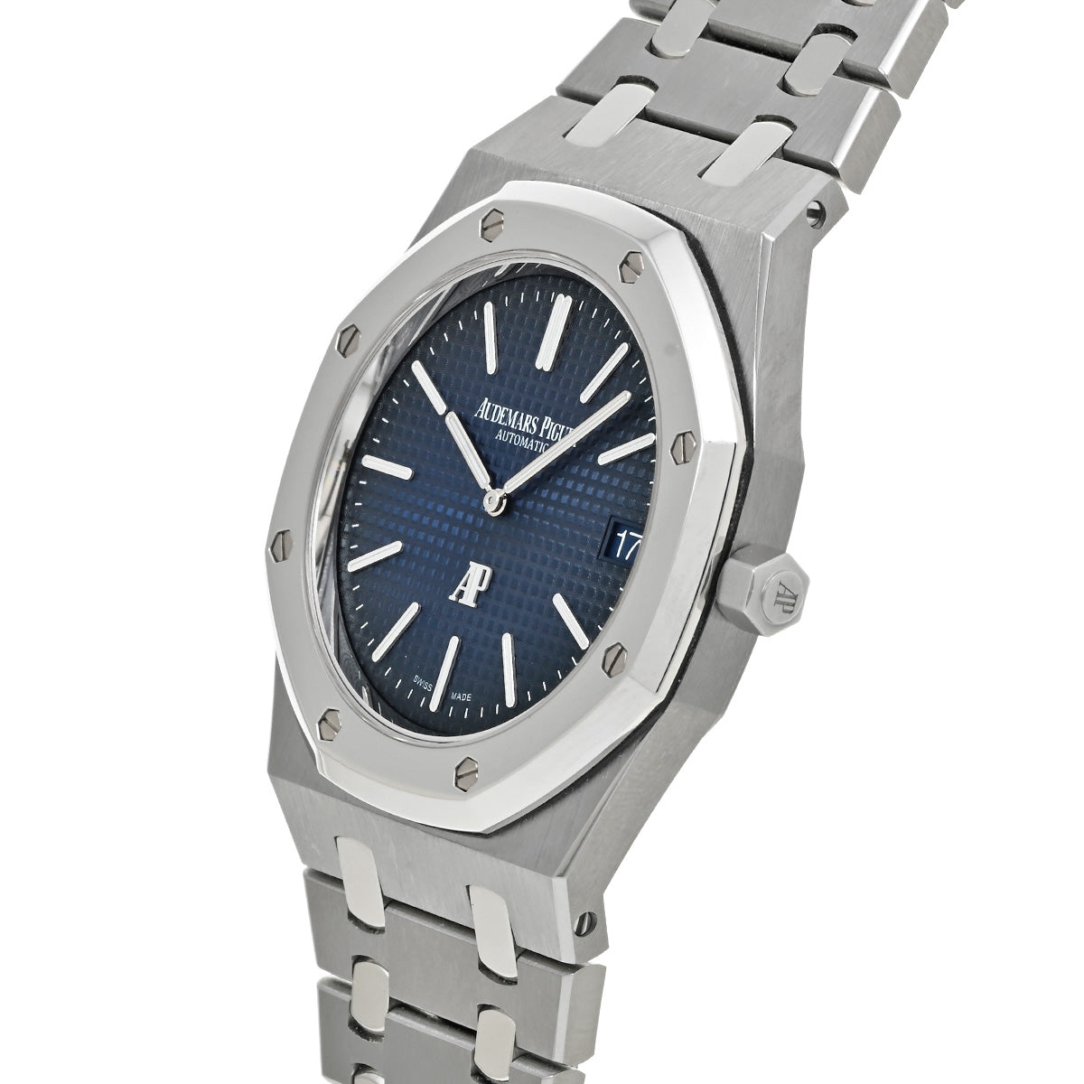 Royal Oak Jumbo Extra Thin 15202IP.OO.1240IP.01 Blue AUDEMARS PIGUET Men's [Pre-Owned].