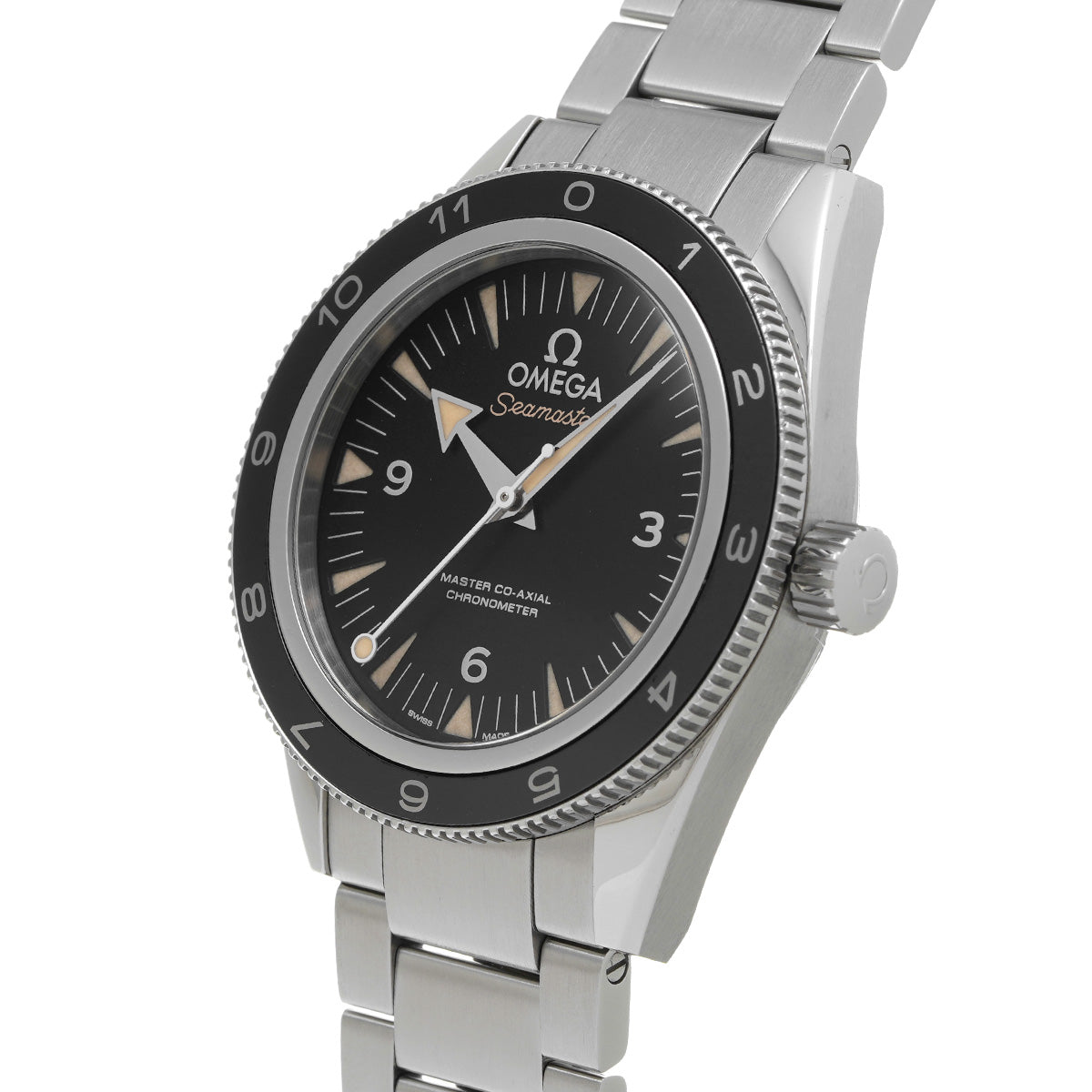 Seamaster 300 Master Co-Axial 233.32.41.21.01.001 Black OMEGA Men's [pre-owned].