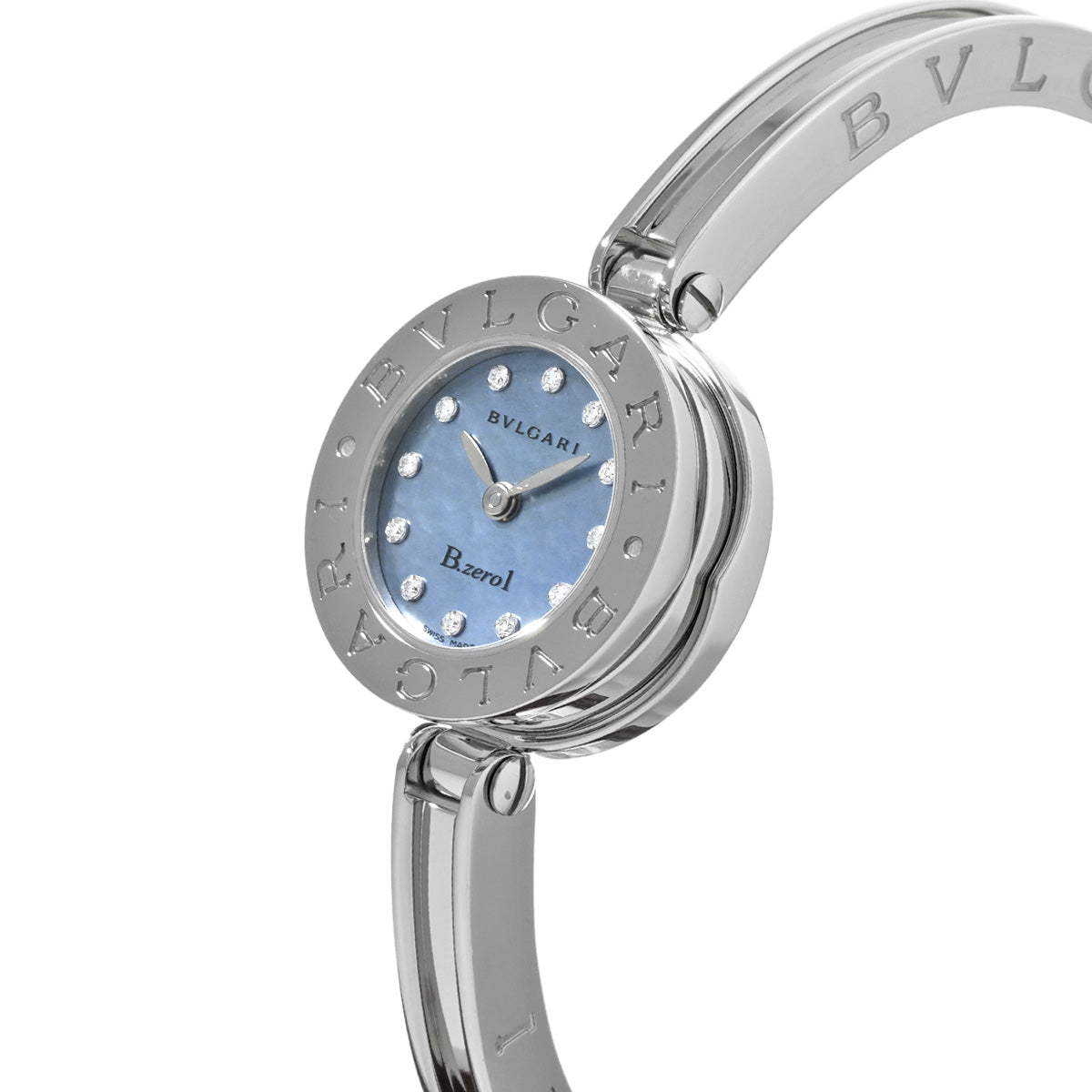 BZ22S Blue MOP/Diamond BVLGARI Ladies [Pre-Owned].