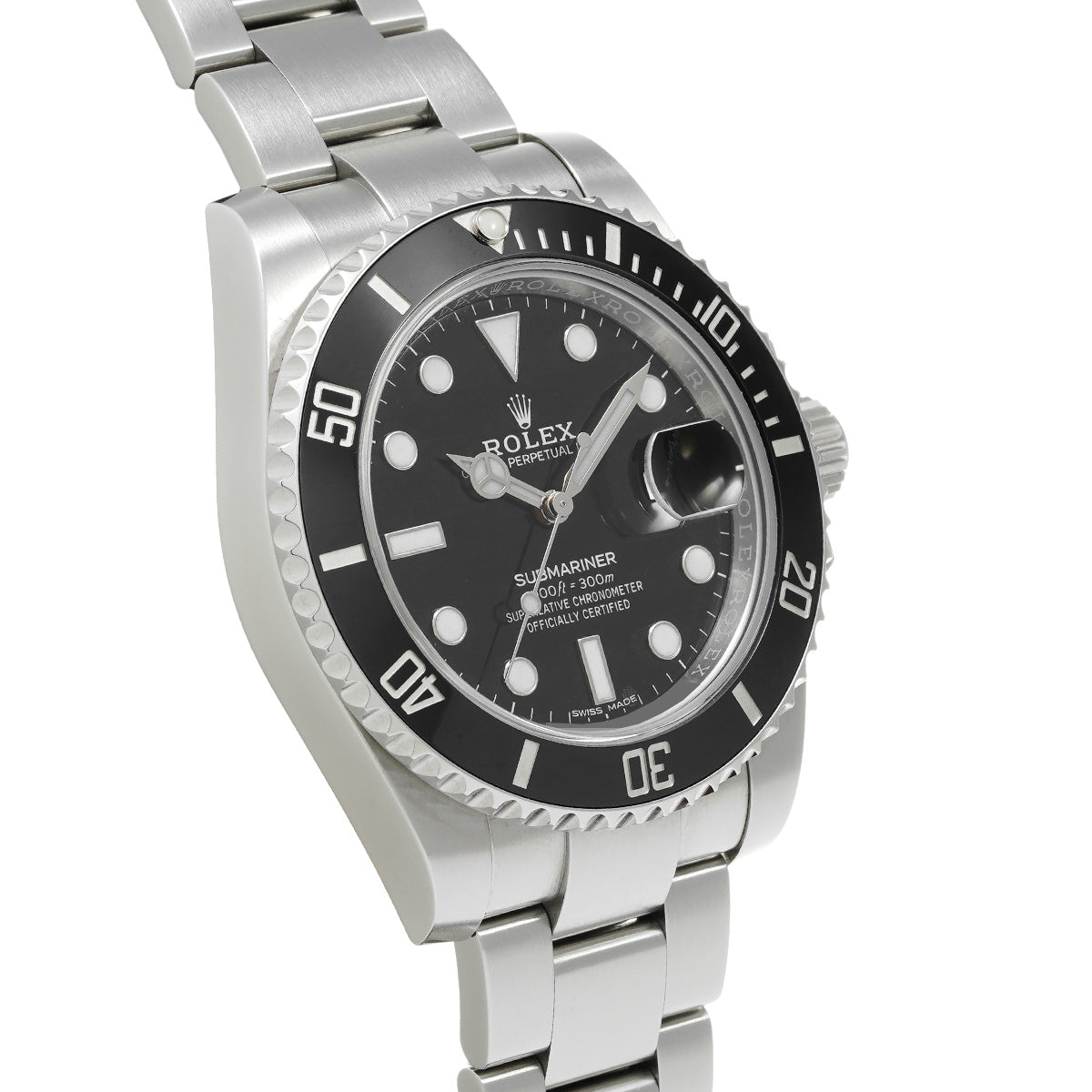 Submariner Date 116610LN Random Serial Black ROLEX Men's [Pre-Owned].