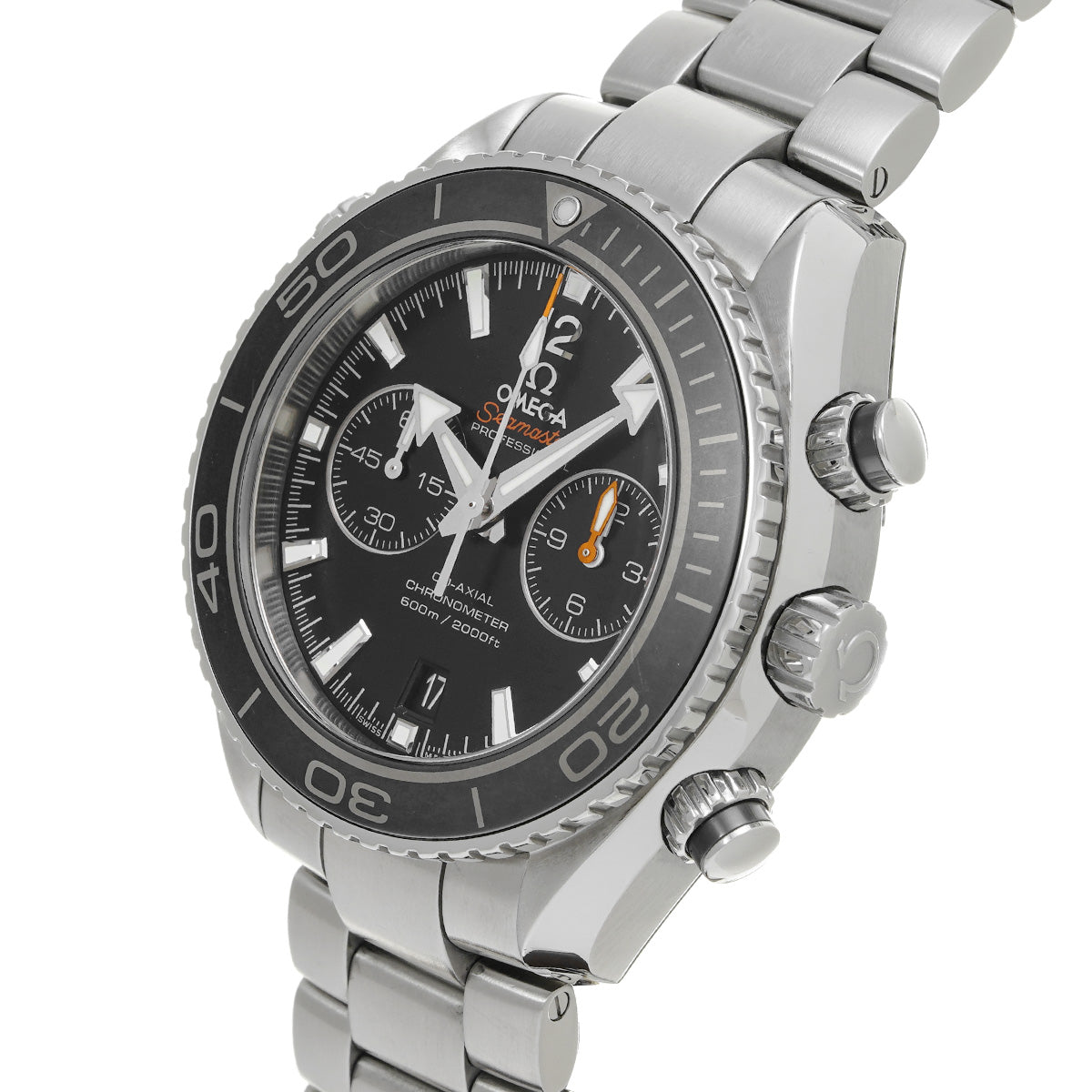 Seamaster Planet Ocean 600 Co-Axial Chronograph 232.30.46.51.01.001 Black OMEGA Men's [Pre-Owned].