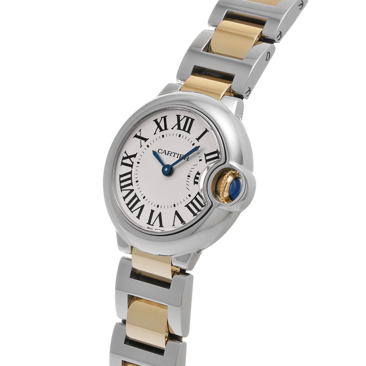 Ballon Bleu de Cartier 28mm W69007Z3 Silver CARTIER Ladies [Pre-owned].