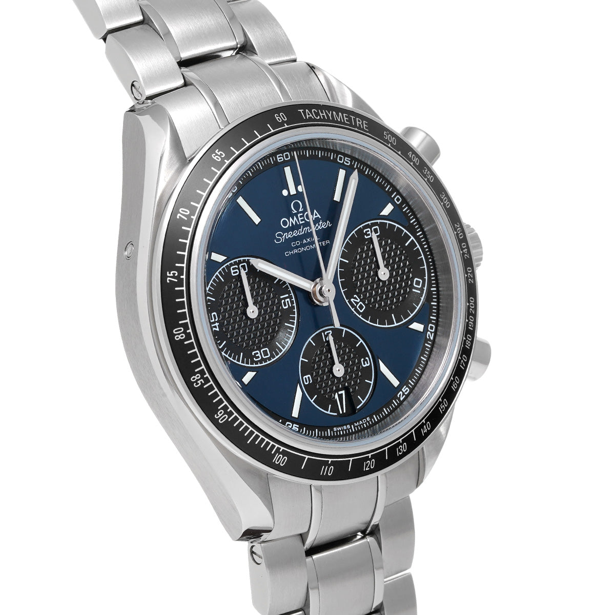 Speedmaster Racing Co-Axial 326.30.40.50.03.001 Blue/Black OMEGA Men's [Pre-Owned].