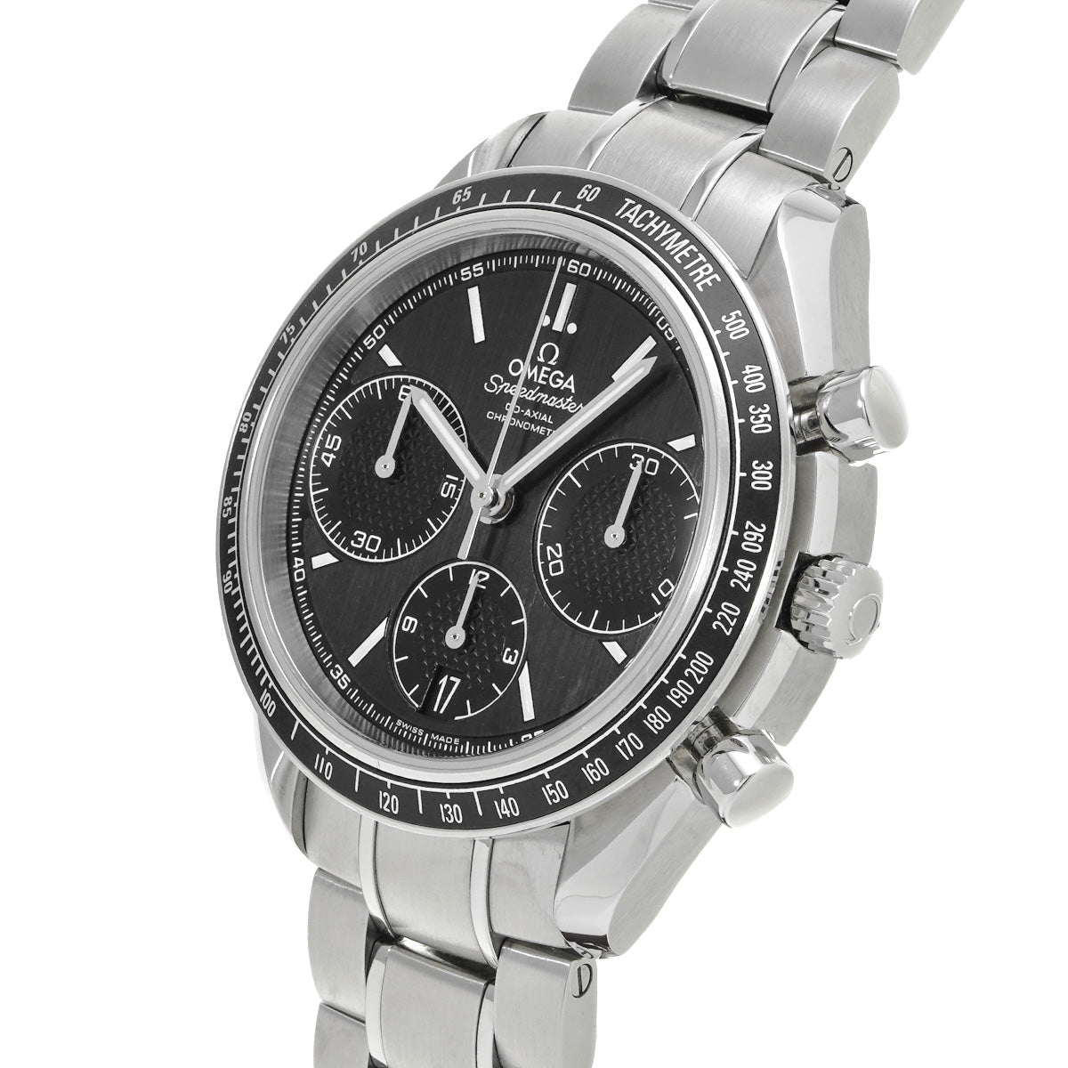 Speedmaster Racing Co-Axial 326.30.40.50.01.001 Black OMEGA Men's [pre-owned].