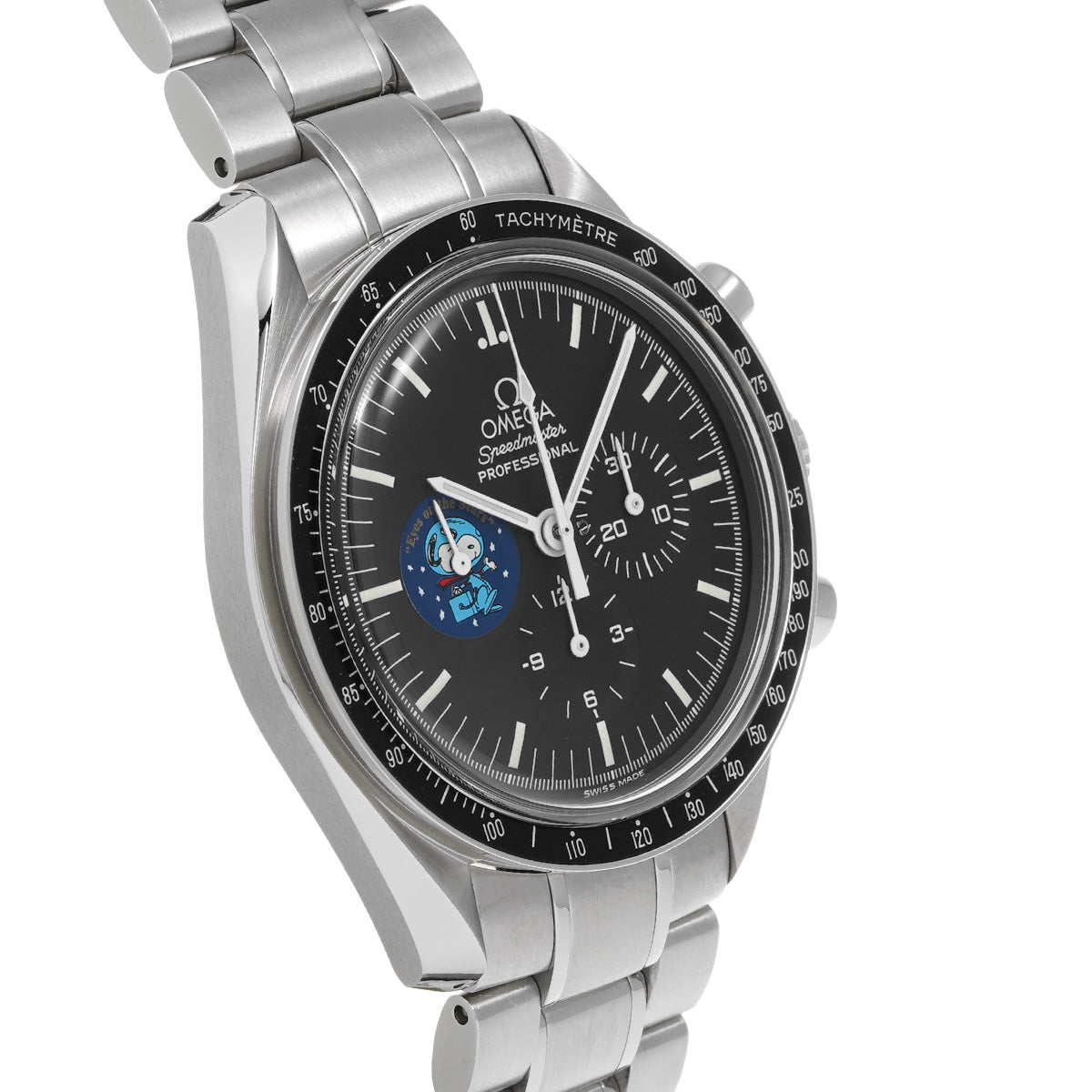 Speedmaster Professional Moon Watch Snoopy Award 3578.51 Black OMEGA Men's [Pre-Owned].