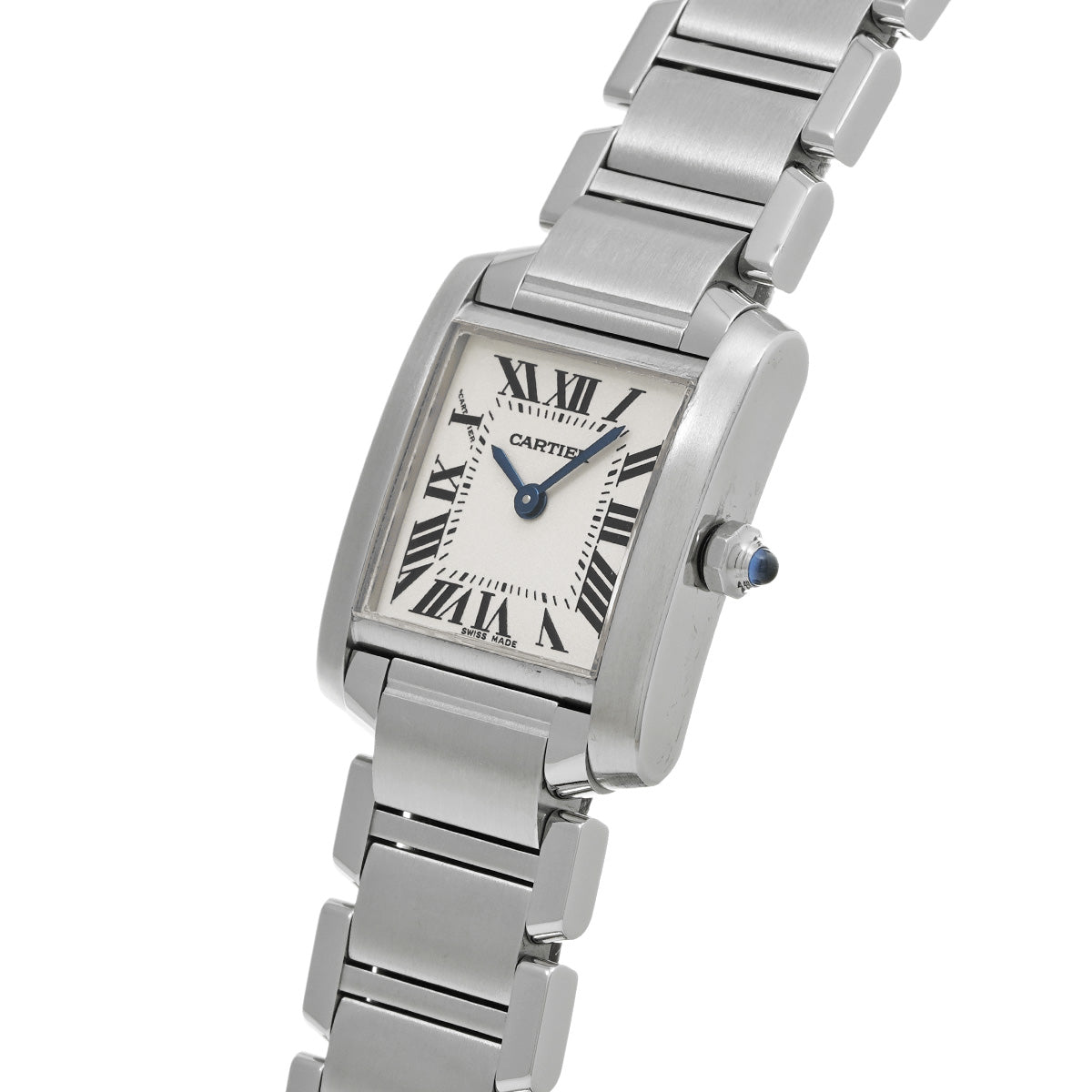 Tank Francaise SM W51008Q3 Silver CARTIER Ladies [Pre-owned]