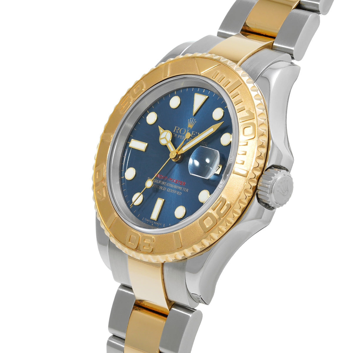 Yacht-Master 40 16623 D (manufactured circa 2005) Blue ROLEX Men's [Pre-Owned].