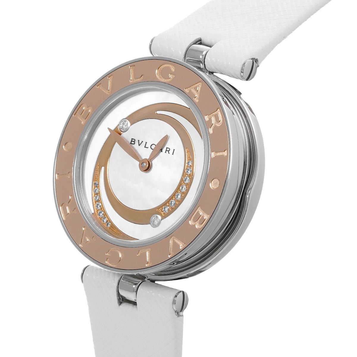 BZP30S White MOP/Diamond BVLGARI Ladies [Pre-Owned].