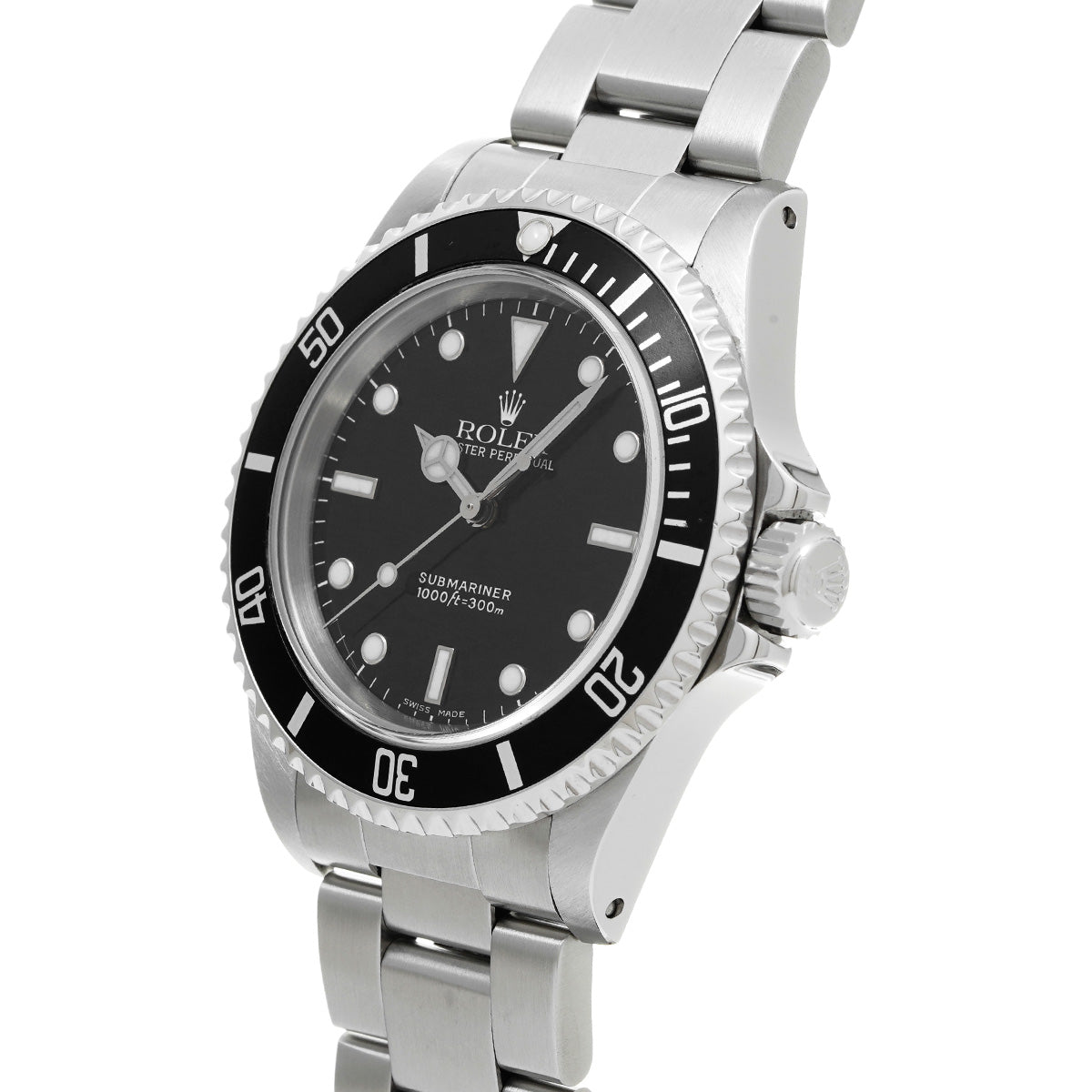 Submariner 14060 A (manufactured circa 1999) Black ROLEX Men's [Pre-Owned].