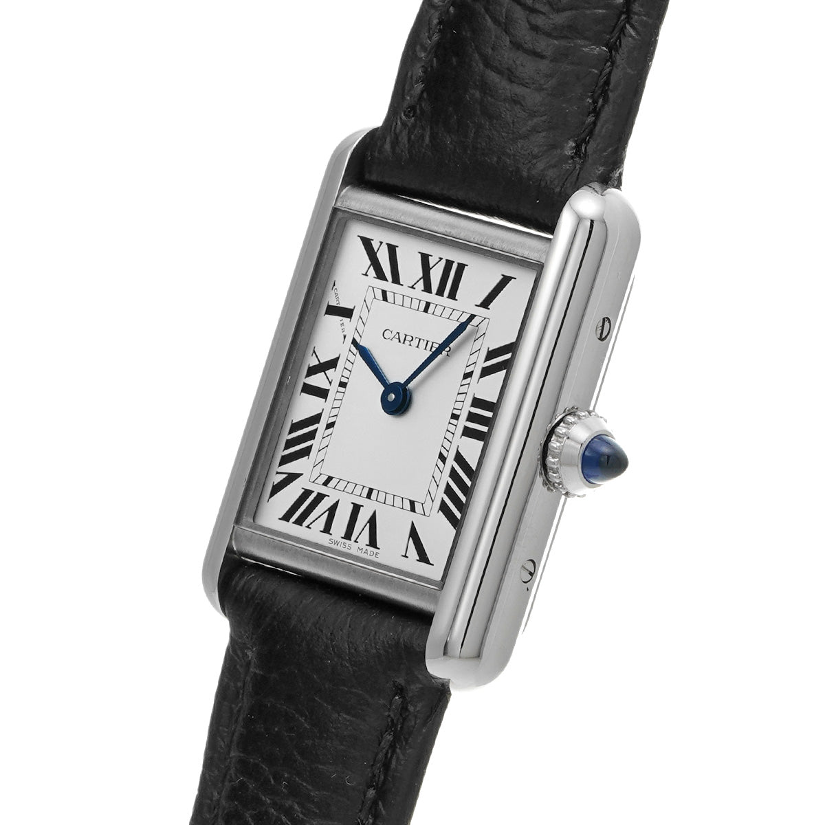 Tank Must SM WSTA0060 Silver CARTIER Ladies [Pre-owned]