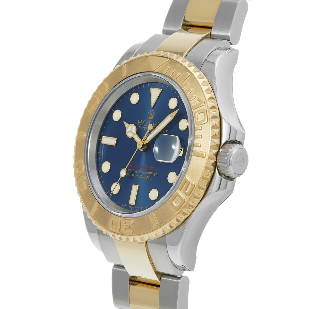 Yacht-Master 16623 Z (manufactured circa 2006) Blue ROLEX Men's [Pre-Owned].