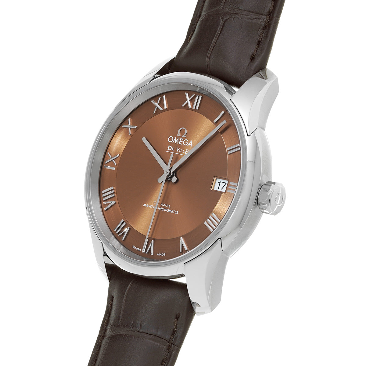 De Ville Hour Vision Co-Axial Master Chronometer 433.13.41.21.10.001 Brown OMEGA Men's [New]