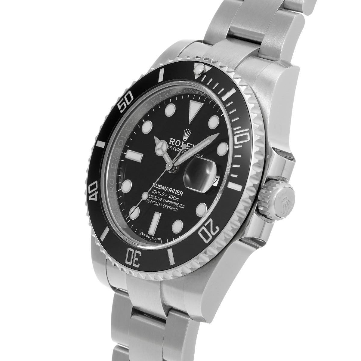 Submariner Date 116610LN Random Serial Black ROLEX Men's [Pre-Owned].