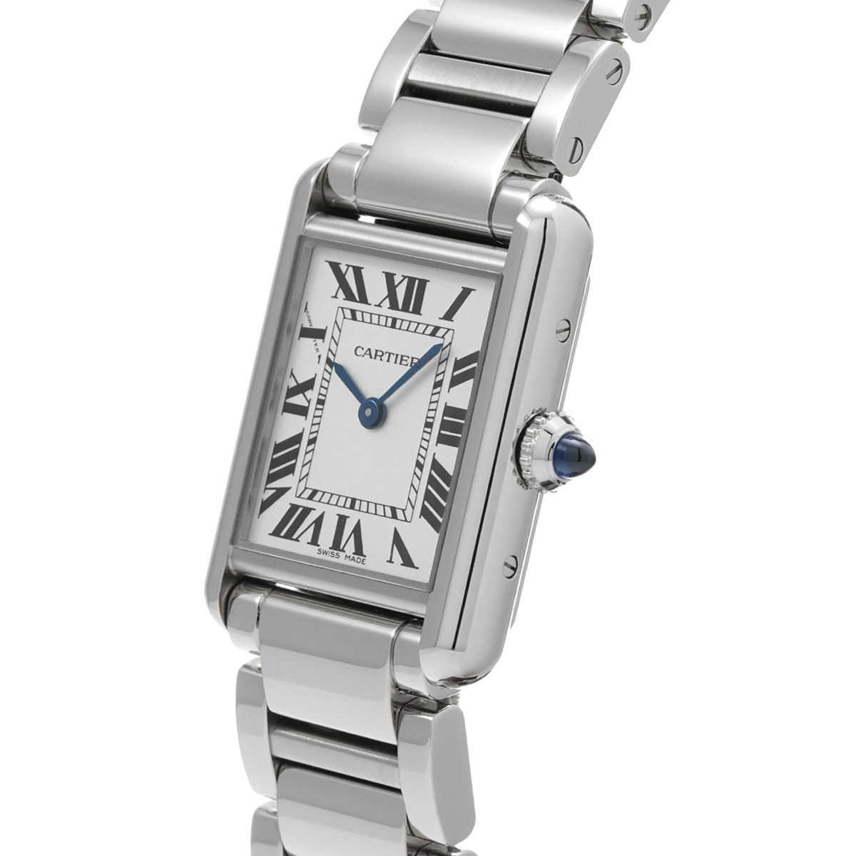 Tank Must SM WSTA0051 Silver CARTIER Ladies [Pre-owned]
