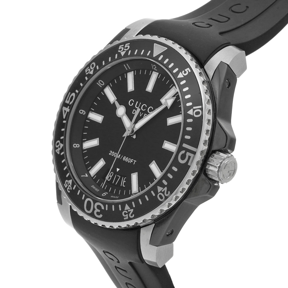 Dive 136.2 Black GUCCI Men's [Pre-owned].