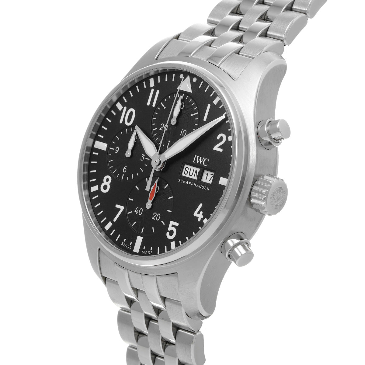 Pilot's Watch Chronograph 41 IW388113 Black IWC Men's [Pre-Owned]