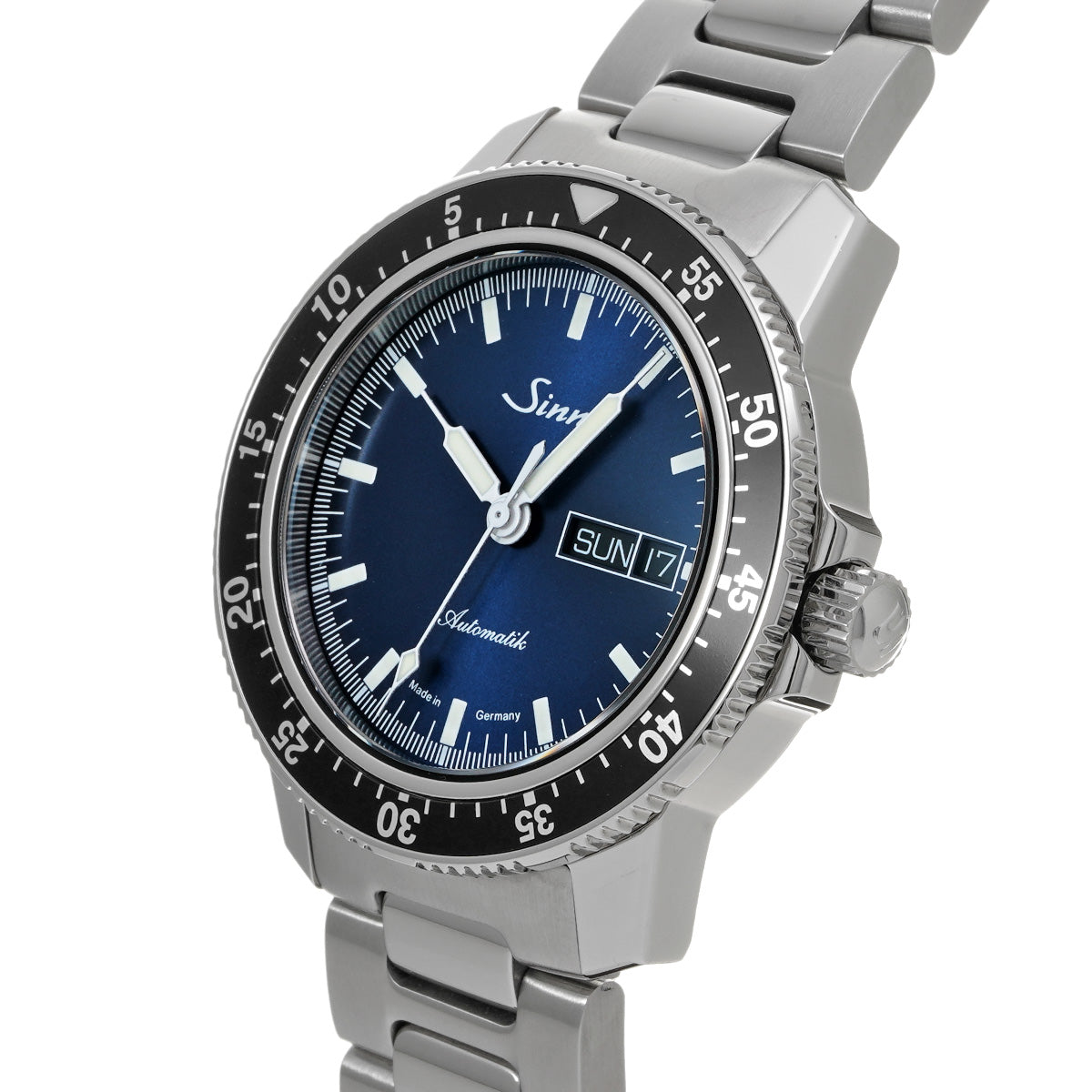 104 Series 104.ST.SA.IB Blue Sinn Men's [Pre-Owned].