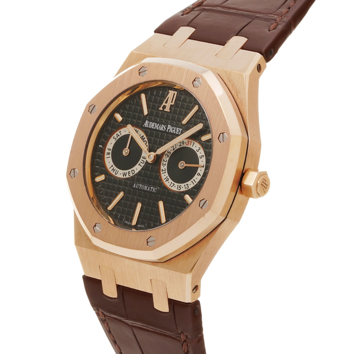 Royal Oak Day Date 26330OR.OO.D088CR.01 Black AUDEMARS PIGUET Men's [Pre-Owned].