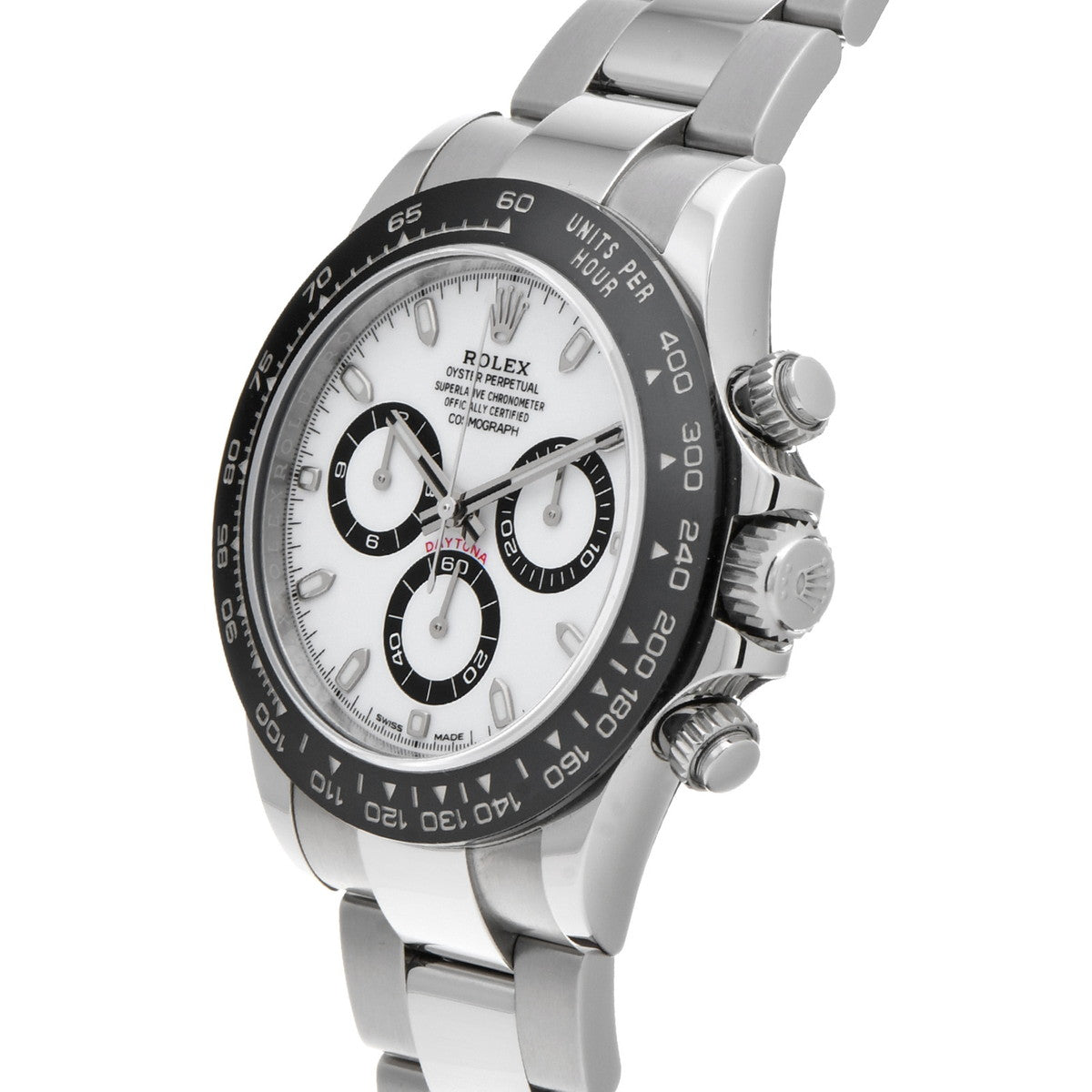 Cosmograph Daytona 116500LN White ROLEX Men's [Pre-Owned].