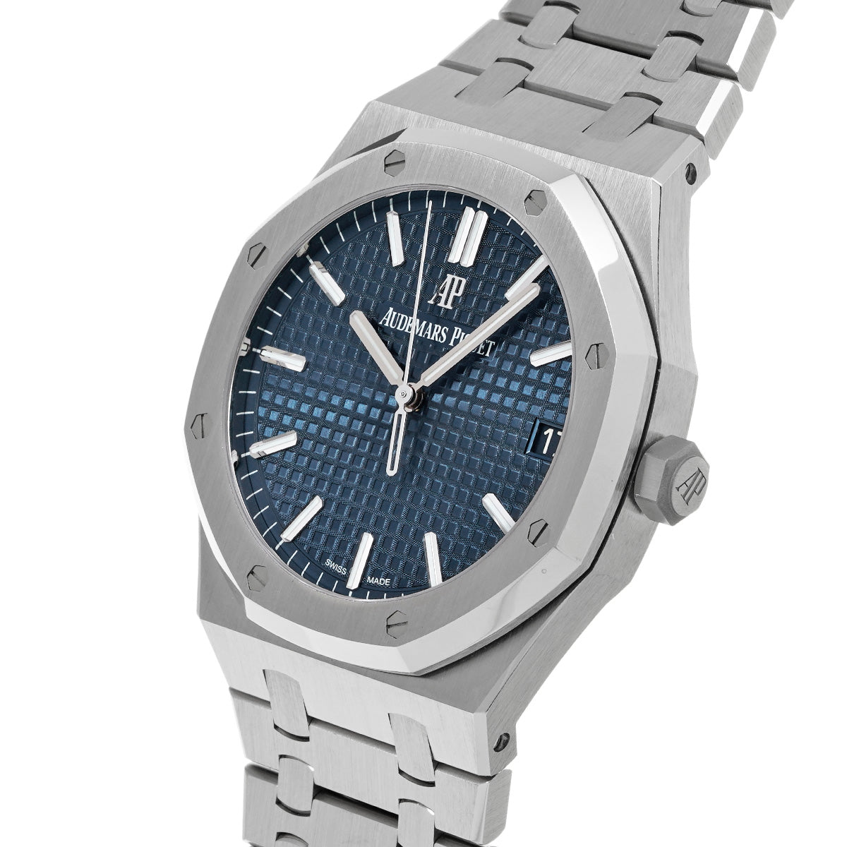 Royal Oak 15500ST.OO.1220ST.01 Blue AUDEMARS PIGUET Men's [Pre-Owned].