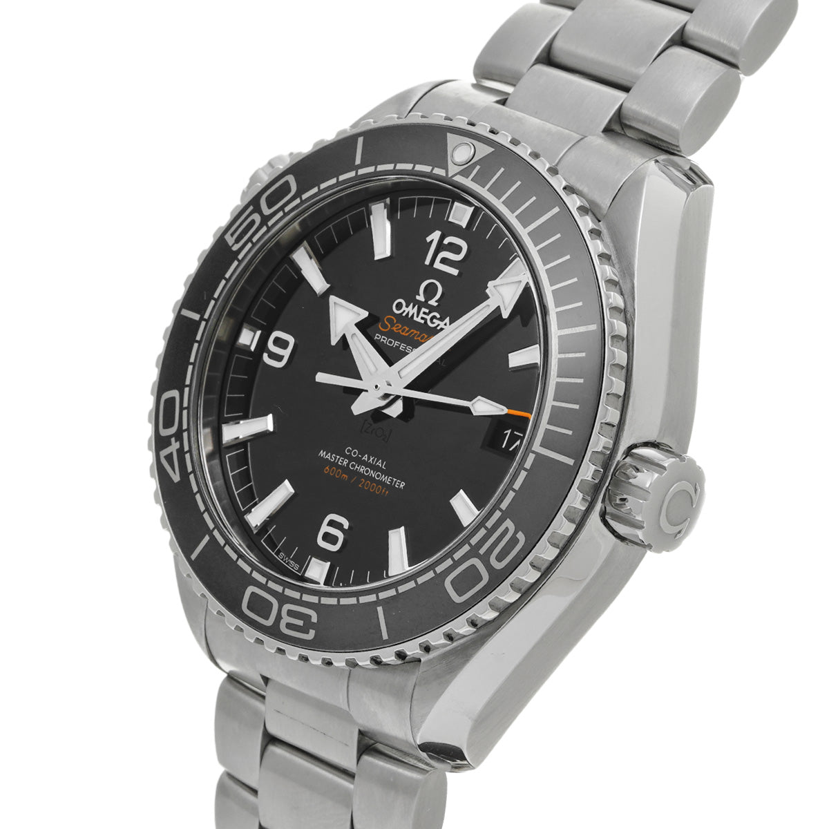 Seamaster Planet Ocean 600 Co-Axial Master Chronometer 215.30.44.21.01.001 Black OMEGA Men's [pre-owned]