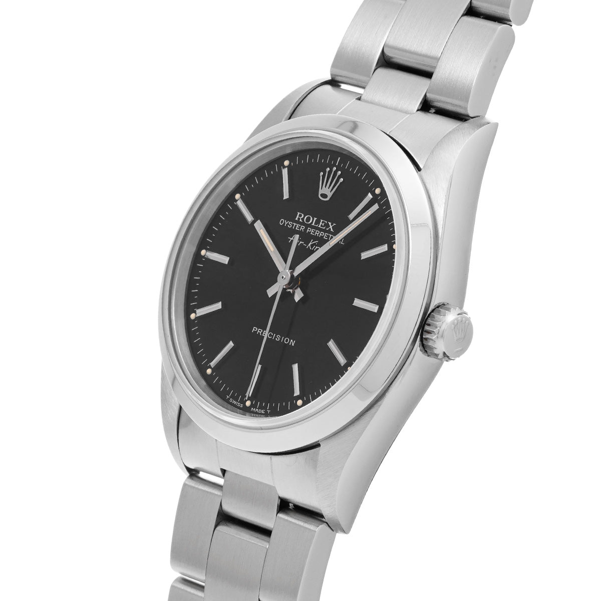 Air-King 14000 W (made around 1995) Black ROLEX Men's [Pre-Owned].