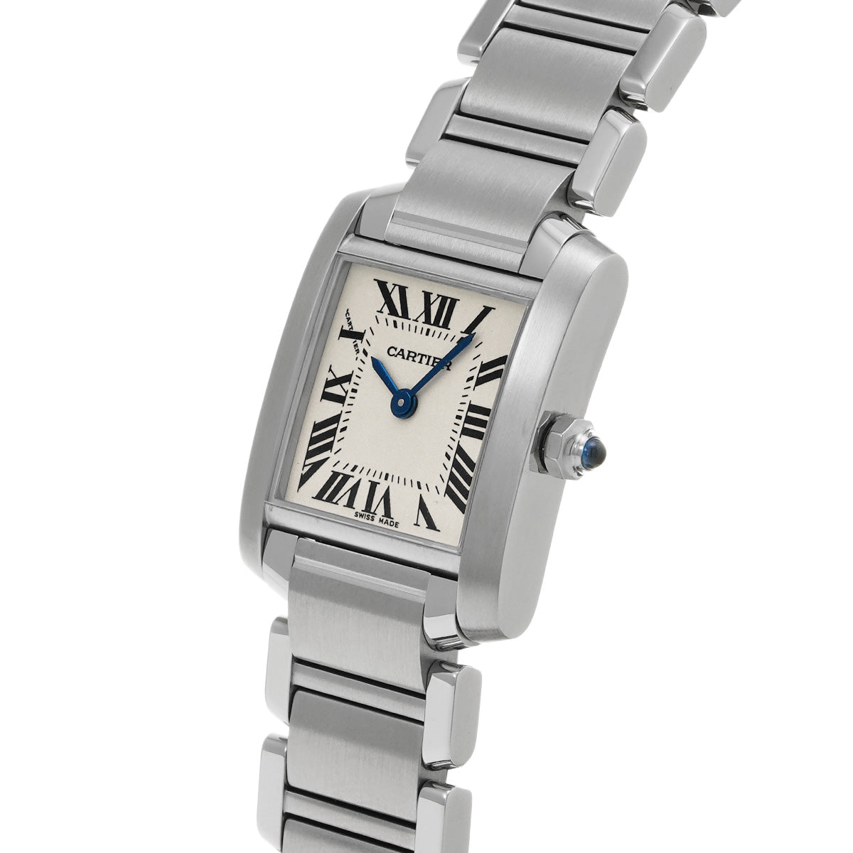 Tank Francaise SM W51008Q3 Silver CARTIER Ladies [Pre-owned]