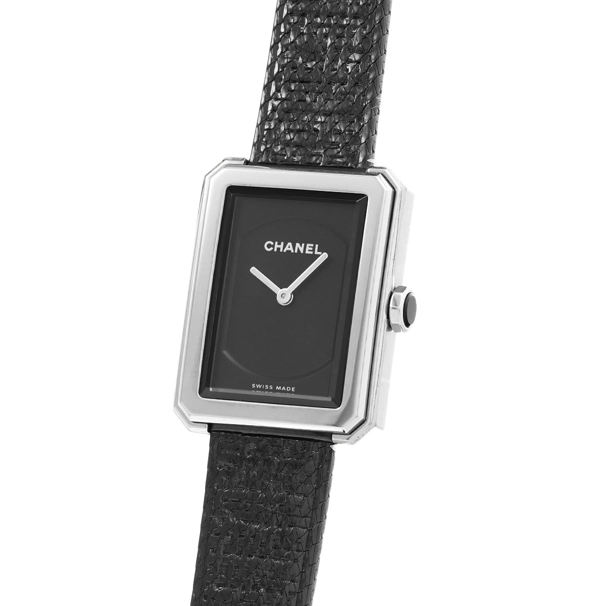 Boyfriend Tweed H5317 Black CHANEL Women's [Pre-owned].