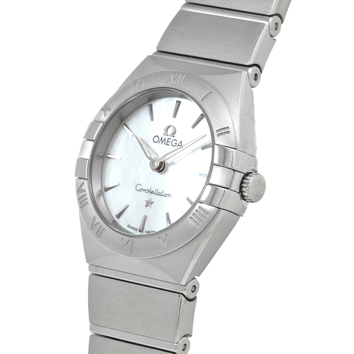 Constellation Quartz 131.10.25.60.05.001 White MOP OMEGA Ladies [New].