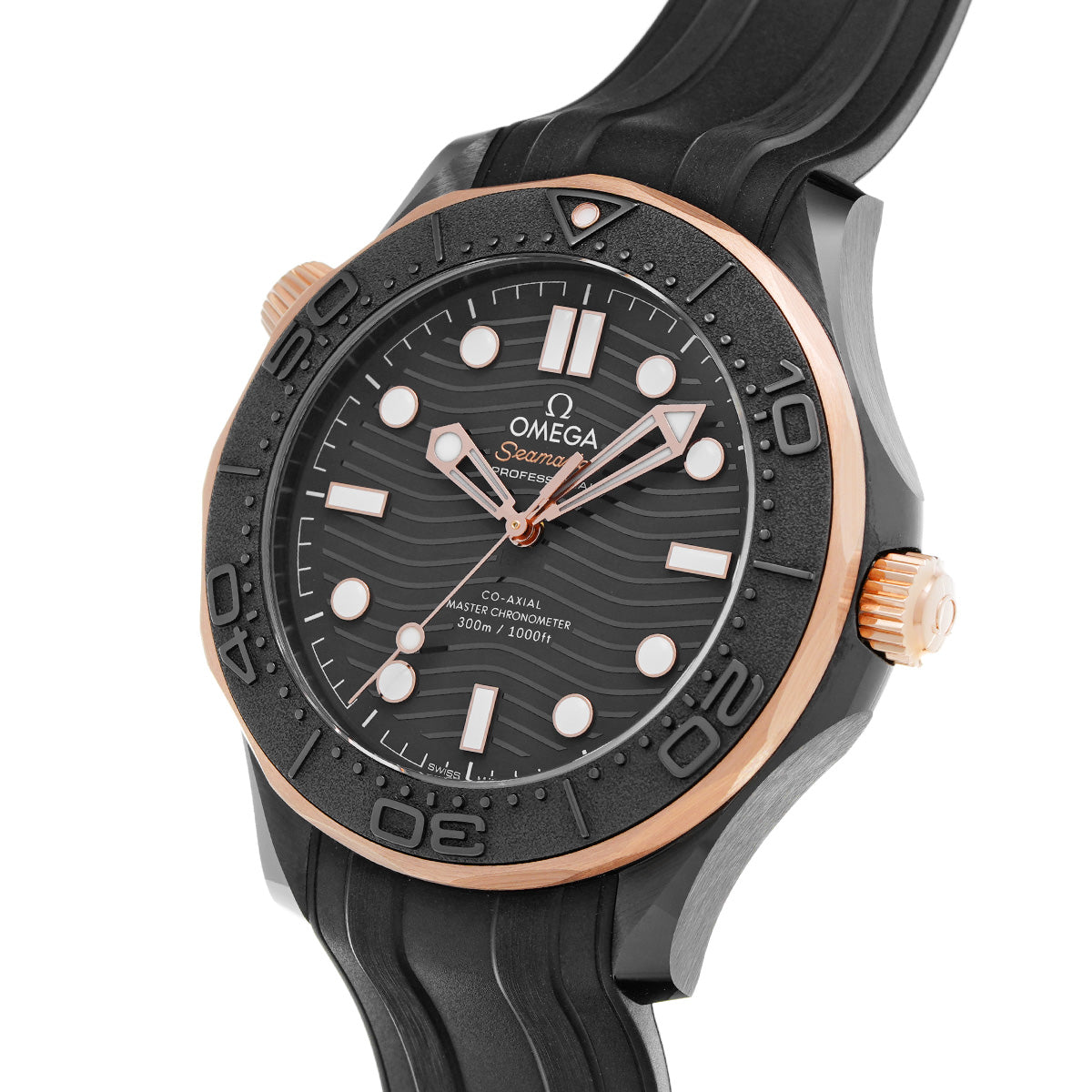 Seamaster Diver 300 Co-Axial Master Chronometer 210.62.44.20.01.001 Black OMEGA Men's [Pre-Owned].