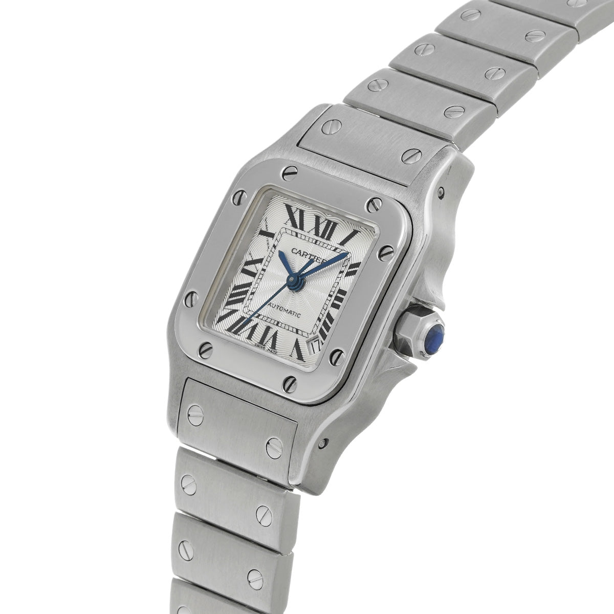 Santos Galve SM W20054D6 Silver CARTIER Ladies [Pre-owned]