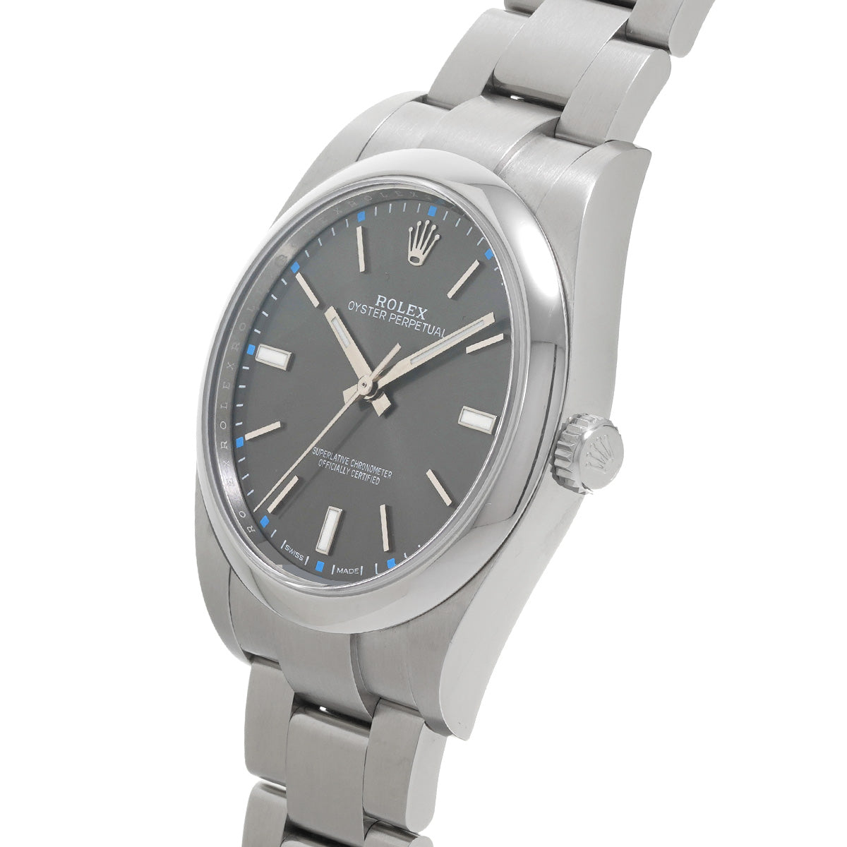 Oyster Perpetual 39 114300 Random Serial Dark Rhodium ROLEX Men's [Pre-Owned].