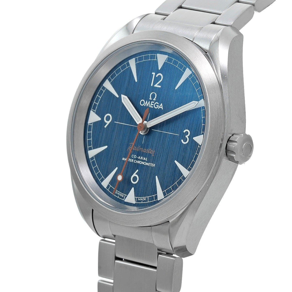 Seamaster Railmaster Co-Axial Master Chronometer 220.10.40.20.03.001 Blue OMEGA Men's [New]