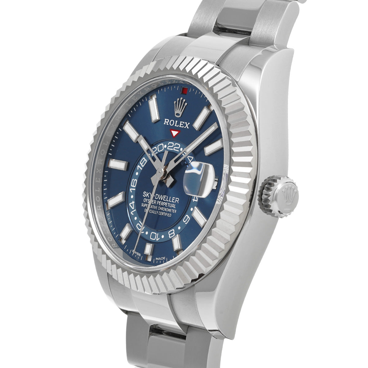 SKYDWELLER 326934 Random Serial Blue ROLEX Men's [Pre-Owned].