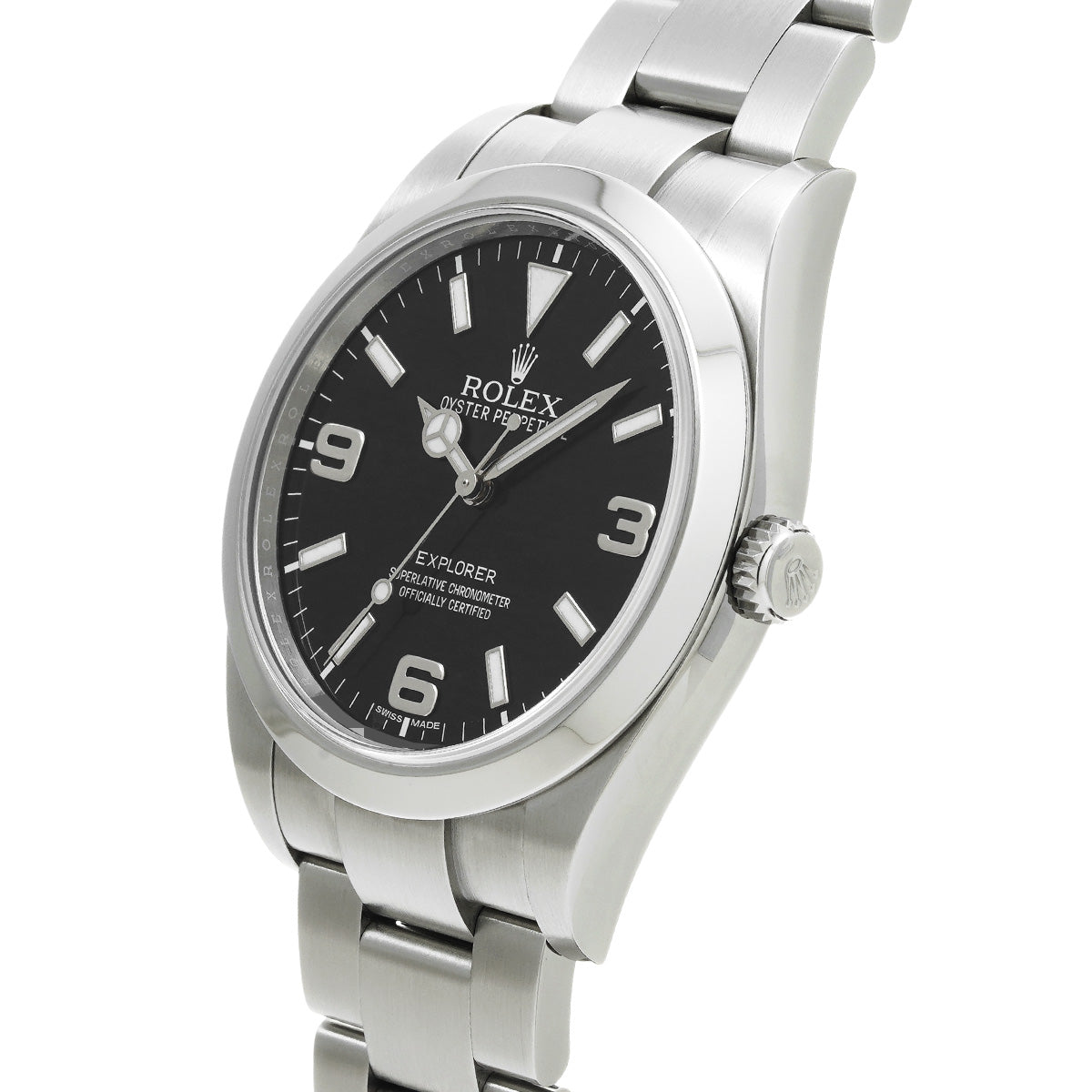 Explorer 214270 Random Serial Black ROLEX Men's [Pre-owned].