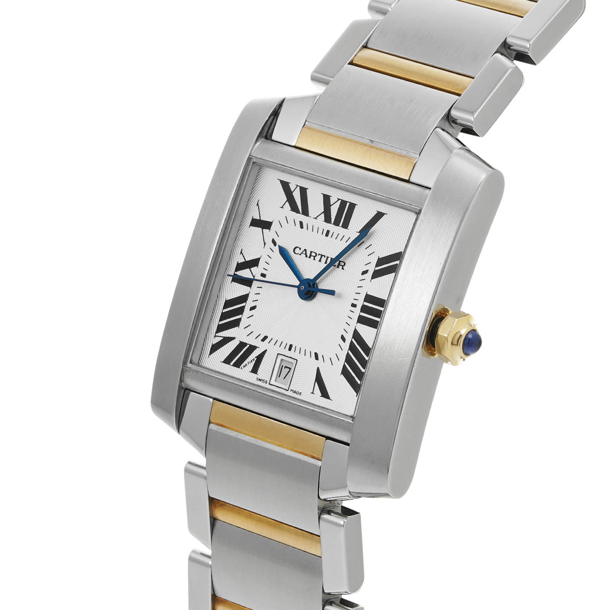 Tank Francaise LM W51005Q4 Silver CARTIER Men's [Pre-owned]