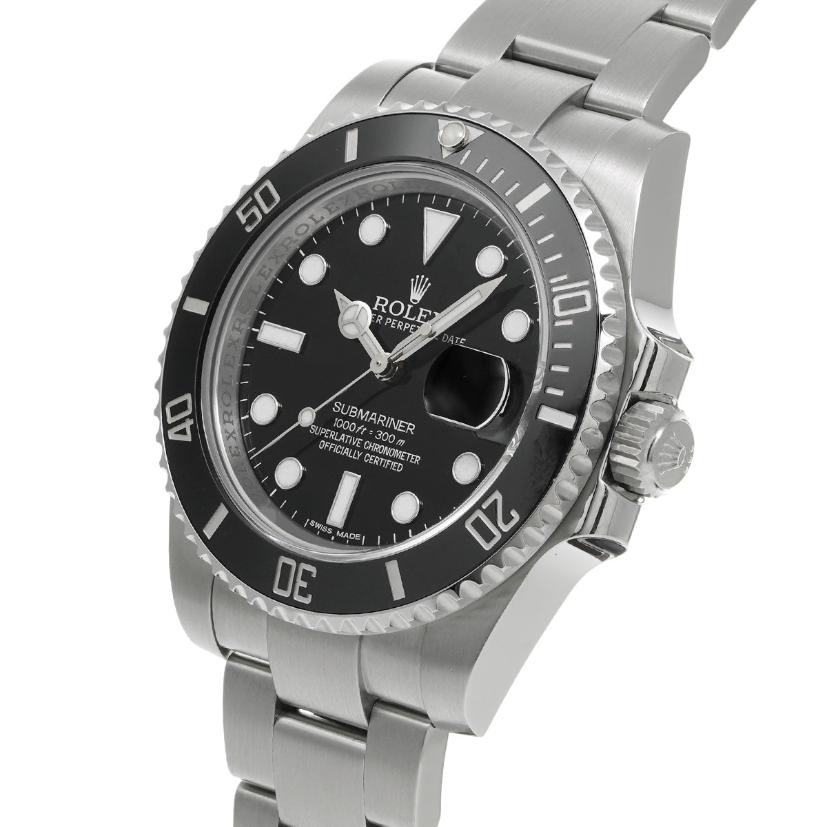 Submariner Date 116610LN Black ROLEX Men's [Pre-Owned].