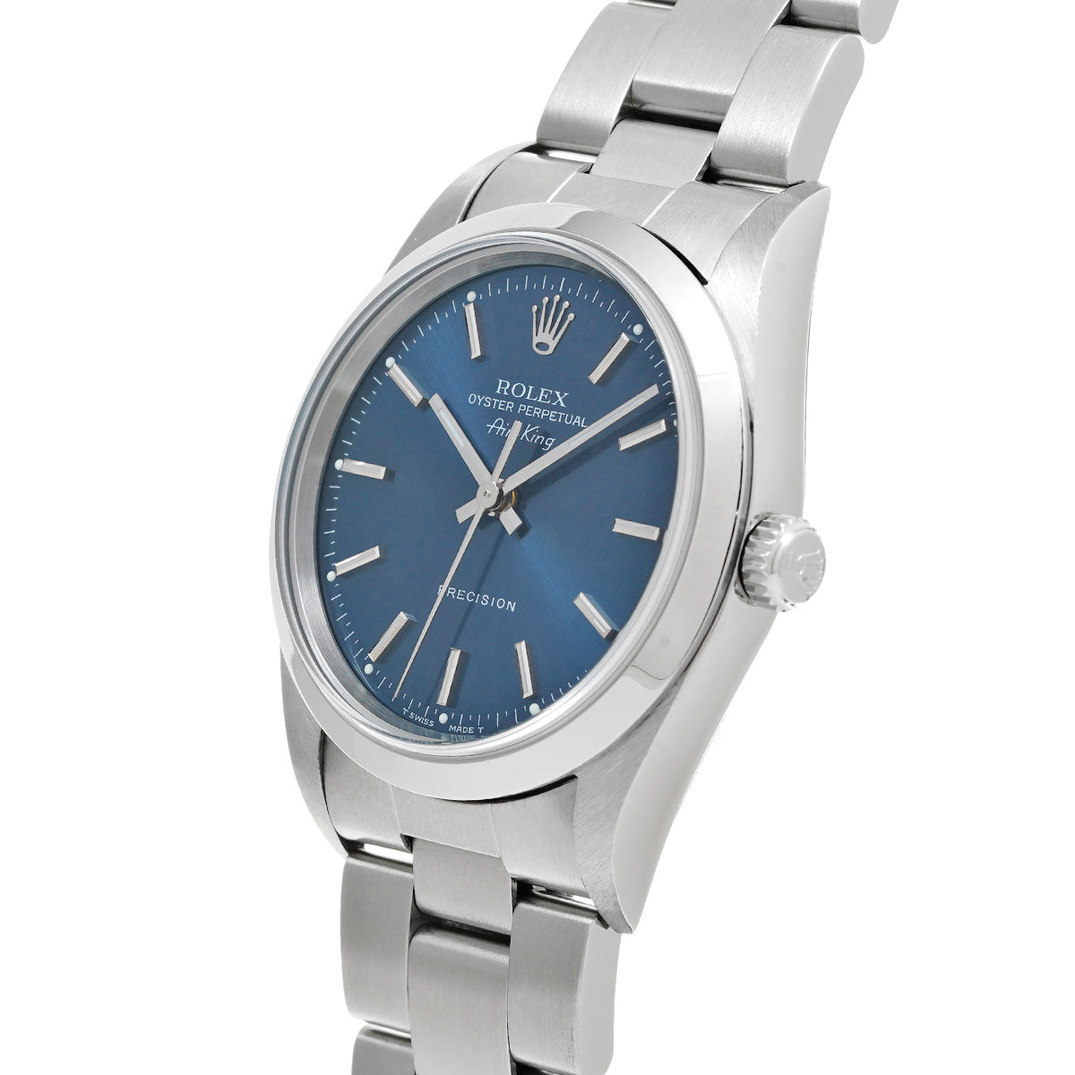 Air-King 14000 A (manufactured circa 1999) Blue ROLEX Men's [Pre-Owned].